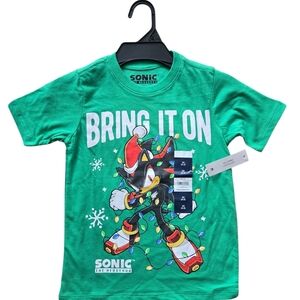 Sonic the Hedgehog Green T-Shirt XS- NWT